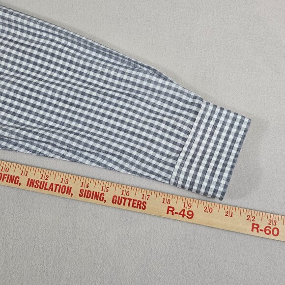 Antigua Shirt Mens XL Notre Dame Button Down Long Sleeve Gold ND Embroidery - Picture 7 of 10